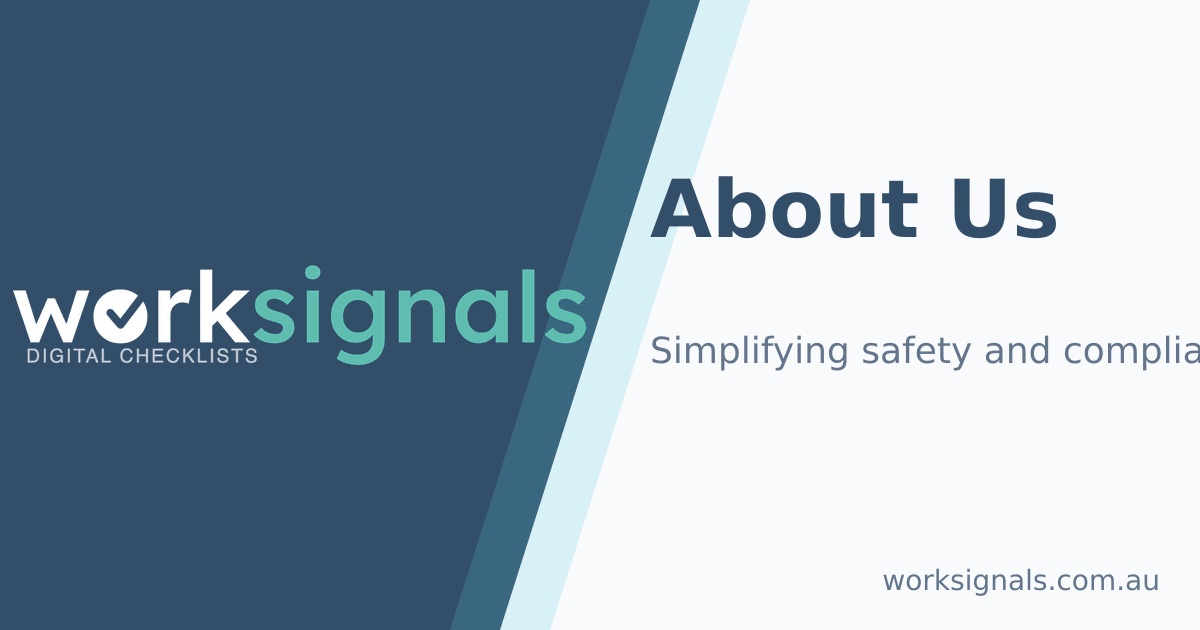 About WorkSignals — Australian WHS Equipment Management | WorkSignals